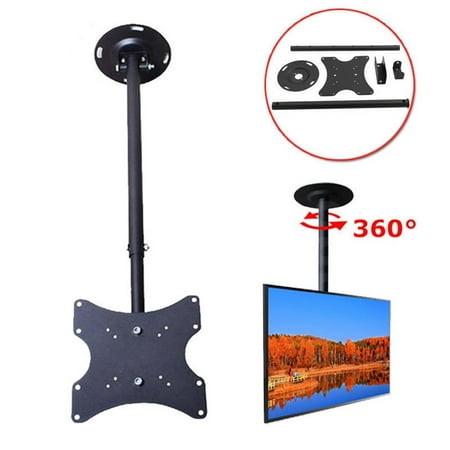 Adjustable Folding Tv Ceiling Mount For 17 37 Led Lcd Flat