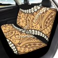 thumbnail image 4 of Pzuqiu Tropical Floral Print Car Seat Covers 3 Pieces, Car Seat Protector Set Polyester Interior Easy to Install for Trucks Sedans Most Sedans, 4 of 10
