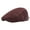 Brown, variant on rygai Hat Mesh Breathable Men Women Casual Berets Hat Cotton Cap White