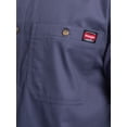 thumbnail image 5 of Wrangler Workwear Men’s Short Sleeve Durable Twill Pen Pocket Work Shirt, size S-3XL, 5 of 10