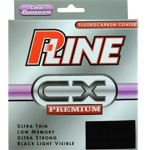 P-Line CXX-Xtra Strong High Visibility Clear Fluorescent Fishing Line Filler Spool