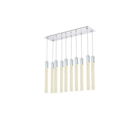 

Weston 10 lights pendant in chrome