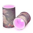 thumbnail image 7 of Yayeee Flameless Candles with Remote Flickering Battery Operated Multi Color Changing, Ghost in Strawberry Fields, 7 of 7