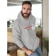 thumbnail image 2 of No Return Policy Paper Quote Hoodie Men -GoatDeals Designs, Male XX-Large, 2 of 4