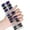JR045, variant on Semi Cured Gels Nails Strips Gels Nails Stickers Nails Polish Strips Glow in Dark Halloween Nails Stickers