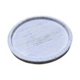 thumbnail image 4 of Bandeja portavelas, plato de madera para servir, centro de mesa, plato de postre redondo B, 4 of 9