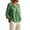 Green, variant on Women T-Shirts Casual Round Neck Blouse Loose Fit Commute Tops Shirt Cozy Solid Color Streetwear