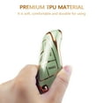 thumbnail image 6 of OFFCURVE for Jeep Key Fob Cover, Soft Full Protection Key Case Shell Compatible with Jeep Smart Key 3 4 5 Buttons Protector (green), 6 of 9