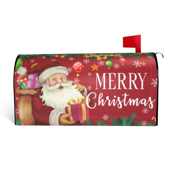 Funda de buzón ARKUKT Merry Christmas Santa 53 x 46 cm