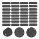 thumbnail image 5 of 100 etiquetas de cuero hechas a mano para ropa, sombreros, etiquetas con sangría, etiquetas hechas a mano, 5 of 6