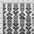 thumbnail image 3 of oneOone Cotton Cambric Black Fabric Aztech Craft Projects Decor Fabric Printed By The Yard 56 Inch Wide, 3 of 4