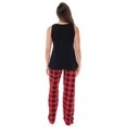 thumbnail image 3 of Just Love Womens Pant Set  Soft, Relaxing Sleepwear Pajamas (I Love Sleep - Black, 1X), 3 of 3