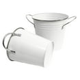 thumbnail image 4 of Cubo de Utensilios de cocina Suministros de barra Cubo de almacenamiento de de gran tamaño portátil de acero inoxidable para Hotel φ145 cm × 135 cm BLESIY Cubeta de hielo, 4 of 6