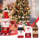 thumbnail image 1 of Xihbxyly Funda para Botella de Vino de Punto con Forma de Muñeco de Nieve, Decoración Navideña para Restaurante, Mejora El Ambiente Festivo, Centro de Mesa Versátil, Idea de Regalo Navideño, Fácil de, 1 of 1