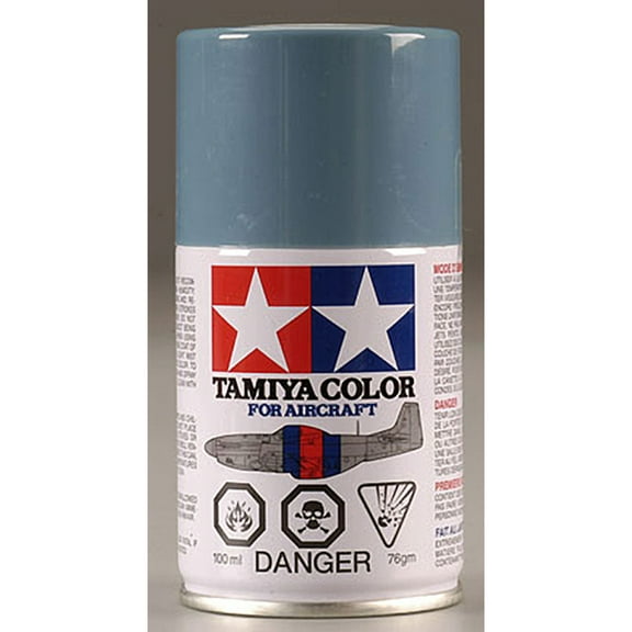 Tamiya USA TAM86519 Aircraft Spray AS-19 Intermediate BL Acrylic