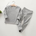 thumbnail image 2 of JFOPQVSM Kids Underwear Set Long Sleeve Thermal Underwear for Toddler,Boys Girls Thermals Base Layer for Cold Weather Unisex (1-7Y), 2 of 6
