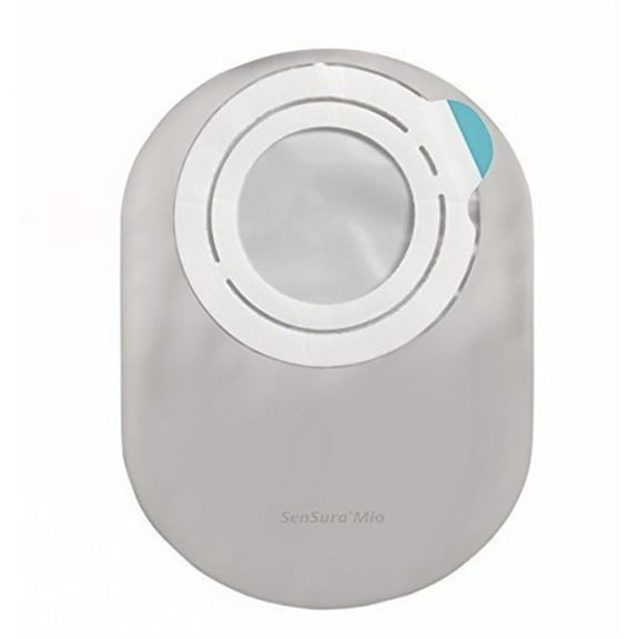 POUCH, OST MIO 2PC FLX CLSD MAXI TRANS W/FLTR 50MM (30/BX)