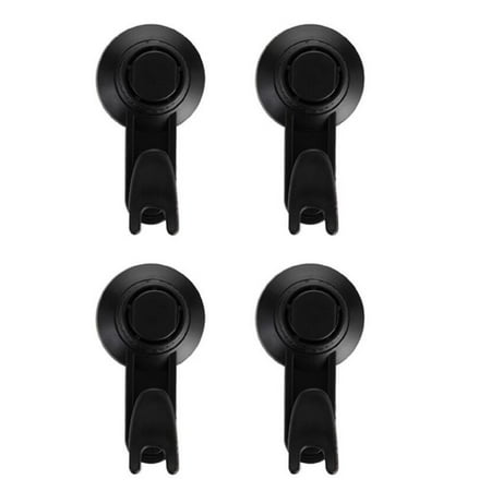 

RnemiTe-amo Deals！Vacuum Cup Hook Hookless Suction Cup Bathroom Kitchen Suction Cup Hook 4PCS