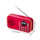 thumbnail image 3 of Radio USB stick estéreo Bluetooth: portátil, altavoz, de moda, compacto, larga duración de la batería, múltiples modos, rojo, 3 of 8