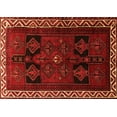 thumbnail image 1 of Ahgly Company Indoor Rectangle Persian Orange Traditional Area Rugs, 7' x 10', 1 of 1