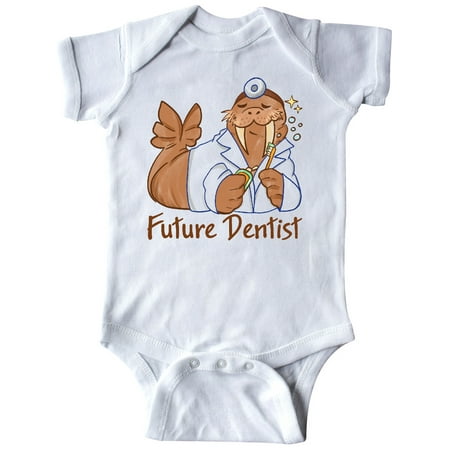 

Inktastic Future Dentist Walrus Gift Baby Boy or Baby Girl Bodysuit