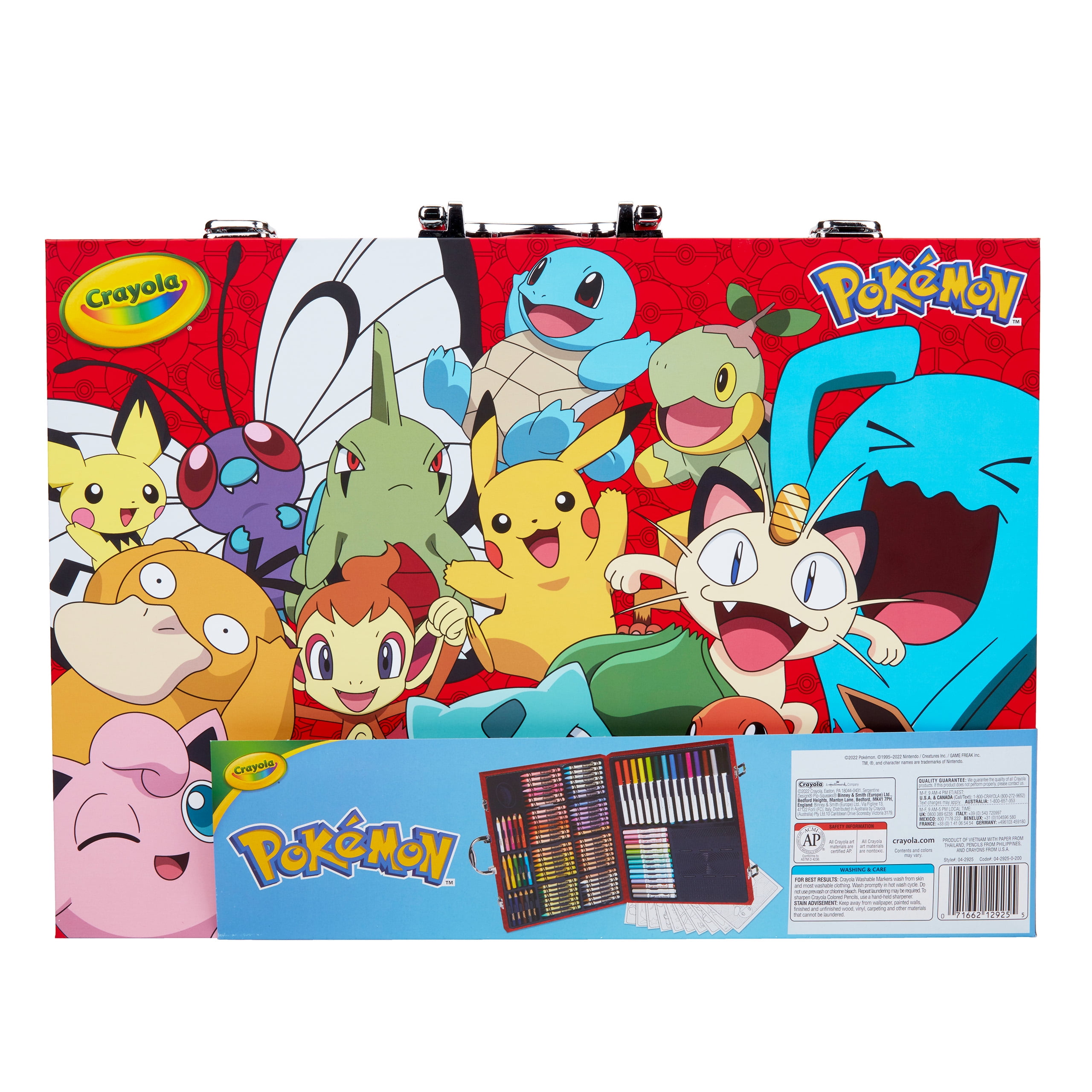 Crayola Pokémon Imagination Art Coloring Set, 115 Pcs, Pokemon Toys, Arts &  Crafts, Beginner Child