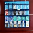 thumbnail image 5 of Laklulu - Estuche transparente para joyas, estuche para guardar joyas, estuche para teléfono móvil, 24 compartimentos, 5 of 5