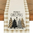Christmas Decorations Christmas Tablecloth Mode Waterclor Plaid
