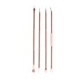 thumbnail image 4 of sweethay 2020 nuevo 4 unids/set de acero inoxidable removedor de espinillas de acné agujas Extractor de comedones de puntos de espinillas limpiador Type2 NO2 sweethay CBP024438, 4 of 4