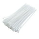 thumbnail image 1 of Cable Ties, Weather Nylon Wrapped Zipper Ties, White 100 PCS Nylon Zip Ties Tie Wraps Ties Strong Extra Long, 1 of 1