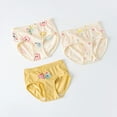thumbnail image 4 of Bloomers for Toddler Girls 10-11 Years Baby Girls Panties Girls Underwear Comfor t Panty Briefs Toddler Undies Girls' Breathable Underwear 3 PCS Yellow, 4 of 4