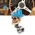 thumbnail image 3 of Steering Wheel Spinner, Easy Turns Vehicle Power Handle Spinner Unique Design Skull Shape Universal  for Cars Trucks Tractors Boats, 3 of 7