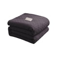 thumbnail image 1 of Four-Piece Set,Thickened Solid Color Thread Blanket Suitable for Use Under Nap Sofa and Air Conditioning foreign Trade Towel Blanket for Leisure Travel Comfortable and Practical Household Item, 1 of 3