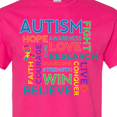 thumbnail image 4 of Inktastic Autism Support Slogan T-Shirt, 4 of 5