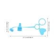 thumbnail image 4 of 4pcs Baby Water Bottle Top Spout Silicone Mouthpiece Adapter No Spill Bottle Topper Spout For Kids Sippy Cups Spout Replacement Toddlers Infants Bottle Caps, 4 of 9
