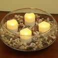 thumbnail image 4 of Set of Four Ivory Flameless Tealight Candle, 4 of 4