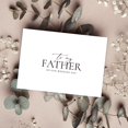 thumbnail image 4 of Wedding Card GroomBrideGifts To My Father On Our Wedding Day, 4 of 8