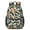 Tractor and Haybales, variant on Tractor and Harvesters Gray Pattern 17" School Backpacks for Teens,Waterproof Oxford Fabric,S-Shape Padded Straps for School,Travel,Hiking,Camping