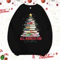 thumbnail image 2 of Sweatshirts for Men Mens Christmas Fall Plus Size Hoodless Pullovers Fashion Sweatshirts Holiday Logo Print Warm Slipper Two Piece Sweatsuit Men Oversized Sweatsuit Blank Hoodies Teen Black 3XL, 2 of 4