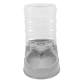 thumbnail image 3 of Clispeed Grey Plastic Pet Water Dispenser and Feeder Bowl for Cats and Dogs, 3 of 8