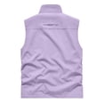 thumbnail image 3 of Mens Vests Sleeveless Zip Up Jacket Lightweight Casual Golf Windbreakers Hiking Work Collared Vests Slim fit Outerwear, 3 of 6