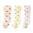 thumbnail image 1 of Laklulu Medias de algodón para niña, pantimedias finas ahuecadas de verano con encaje de malla para pies de niño, 1 of 5
