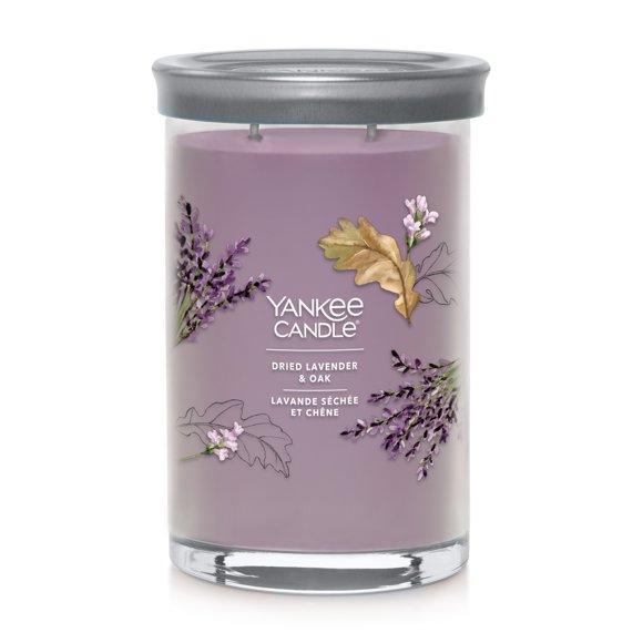 Bougie parfumée Yankee Candle Signature, bougie en pot format grand