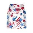 thumbnail image 4 of Wiyuqeen Patriotic Tennis Skirt with Shorts Women's American Flag Skorts High Waist Lightweight Mini Skirts Stars Striped Skorts, 4 of 5