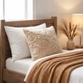 thumbnail image 5 of Summercome Fall Throw Pillow Covers 18 x 18 Inch Autumn Pillow Cases 3D Embroidered Pumpkin Leaf Plush Fluffy Faux Fur Cushion Covers for Thanksgiving Harvest Decoration Farmhouse Home Sofa Couch, 5 of 7