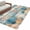 Teal Blue, variant on Round Rugs 3Ft, Teal Coastal Round Area Rug Washable Indoor Throw Carpet, Summer Beach Starfish Shell Coral Nautical Small Non Slip Circle Rug for Bedroom Living Room Home Decor Aesthetic
