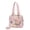 pink, variant on Sweet & Fresh PU Lola Ita Bag for Women, Heart Decor, Clear Display Window, Large Capacity, Handheld Shoulder Crossbody Bag with Mini Pouch & Adjustable Strap (9.8"x2.8"x9.4", 0.88lb)