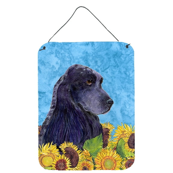 Carolines Treasures SS4240DS1216 Cocker Spaniel Aluminium Metal Wall or Door Hanging Prints, 16" x 12", Multicolor