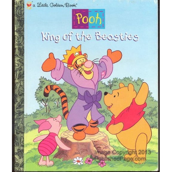 Pre-Owned King of the Beasties (Pooh) (Little Golden Books)