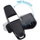 thumbnail image 3 of Clip para visera, 2 paquetes de soporte para gafas de sol para visera de coche, clip para gafas de sol de coche, soporte para colgar gafas con clip para tarjeta, color rojo rosa Sincero Hogar, 3 of 5